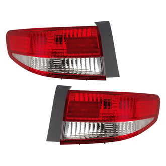 Eagle Eyes® - Driver and Passenger Side Outer Replacement Tail Lights (Standard Line)