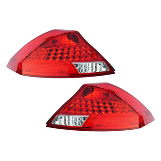 Eagle Eyes® - Driver and Passenger Side Replacement Tail Light Lens and Housings (Standard Line)