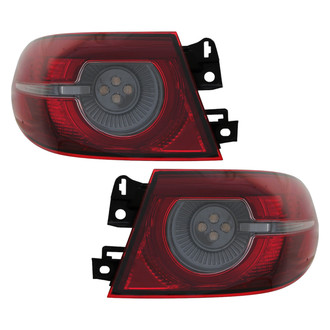 Eagle Eyes® - Driver and Passenger Side Outer Replacement Tail Lights (CAPA Certified)