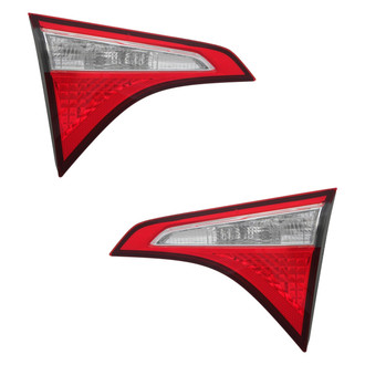 Eagle Eyes® - Driver and Passenger Side Inner Replacement Tail Lights (Standard Line)