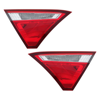 Eagle Eyes® - Driver and Passenger Side Inner Replacement Tail Lights (Standard Line)