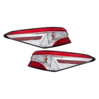 Eagle Eyes® - Driver and Passenger Side Outer Replacement Tail Lights (CAPA Certified)