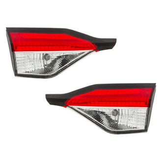 Eagle Eyes® - Driver and Passenger Side Inner Replacement Tail Lights (Standard Line)
