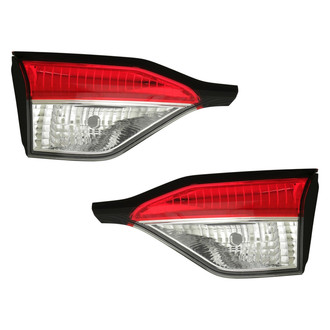 Eagle Eyes® - Driver and Passenger Side Inner Replacement Tail Lights (Standard Line)