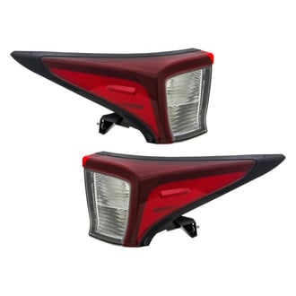 Eagle Eyes® - Driver and Passenger Side Upper Replacement Tail Lights (Standard Line)