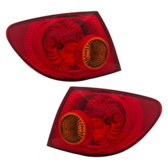 Eagle Eyes® - Driver and Passenger Side Outer Replacement Tail Lights (Standard Line)