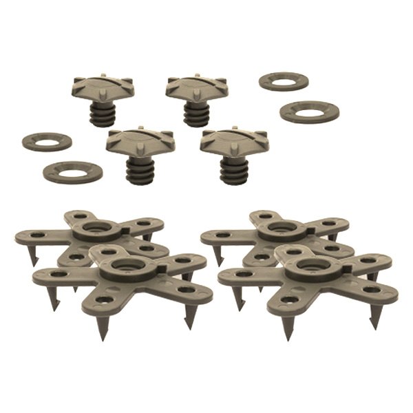 Eagle Klaw® - Beige Floor Mat Retainer Kit