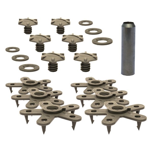 Eagle Klaw® - Beige Floor Mat Retainer Kit