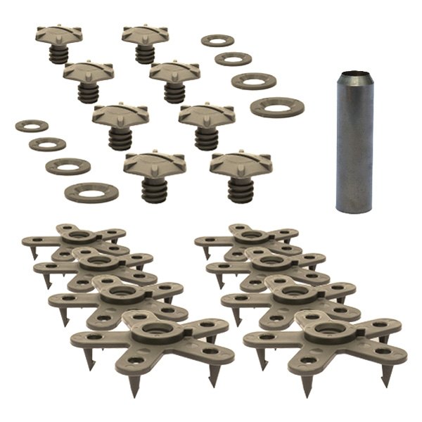 Eagle Klaw® - Beige Floor Mat Retainer Kit