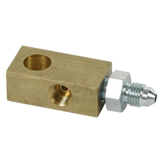 Earl's Performance® - 3 AN Male On Branch T-Style Brake Adapter