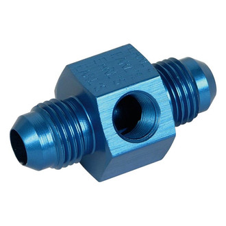 Earl's Performance® - 6 AN Male to 6 AN Male with 1/8" NPT Hex Fuel Pressure Gauge Adapter