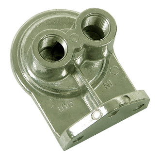 Earl's Performance® - Center Thread Single Remote Oil Filter Mount