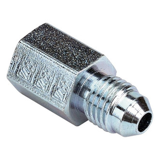 Earl's Performance® - 3 AN to Fe 1/8" NPT Head Gauge Adapter Straight