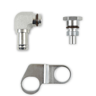 Earl's Performance Plumbing® - Power Steering Pump Remote Reservoir Adapter Kit
