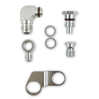 Earl's Performance Plumbing® - Power Steering Pump Remote Reservoir Adapter Kit