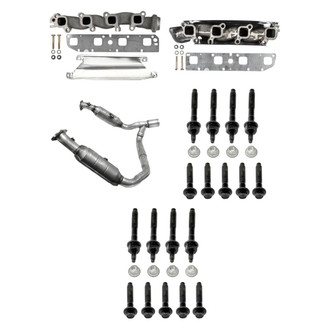Eastern Catalytic® - 4-Pc ECO III Direct Fit Converter and Pipe Assembly Kit