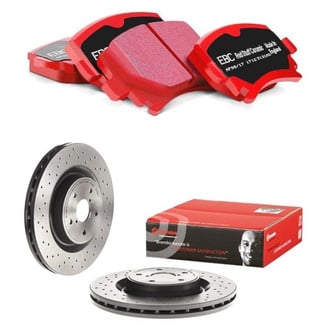 EBC Brakes® - Redstuff Ceramic Brake Pads Kit