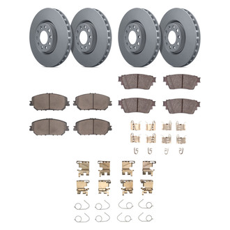 EBC Brakes® - RK Series Premium OE Replacement Brake Rotors Kit