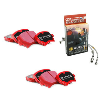 EBC Brakes® - Redstuff Ceramic Brake Pads Kit