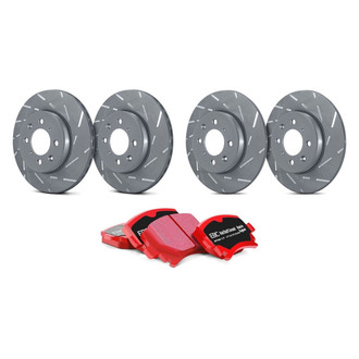 EBC Brakes® - USR Series Sport Slotted Brake Rotors Kit