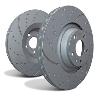 EBC® - 3GD Series Dimpled and Slotted Sport Brake Rotors