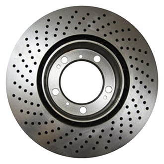 EBC Brakes® - Drilled RK Series Premium OE Replacement Brake Rotors