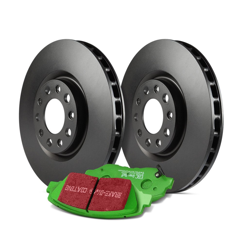 2011 For Lincoln MKX Coated Front & Rear Brake Rotors & Pads 