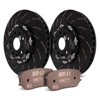 EBC Brakes® - Stage 31 Full-Floating Slotted Brake Kit
