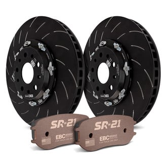 EBC Brakes® - Stage 32 Full-Floating Slotted Brake Kit