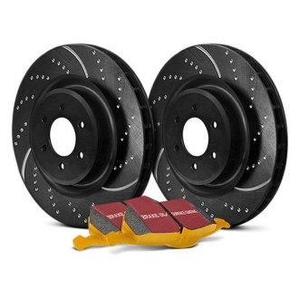 EBC® - Stage 5 Super Street Dimpled and Slotted Axle Pack Brake Kit