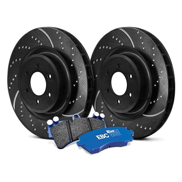  EBC® - Stage 6 Track Day Dimpled and Slotted Rear Brake Kit