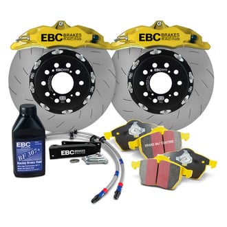 EBC® - Apollo Balanced™ Slotted Brake Kit with YellowStuff Brake Pads