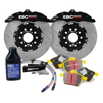 EBC® - Apollo Balanced™ Slotted Front Brake Kit with YellowStuff Brake Pads