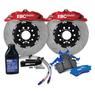 EBC® - Apollo Balanced™ Slotted Front Brake Kit with BlueStaff Brake Pads
