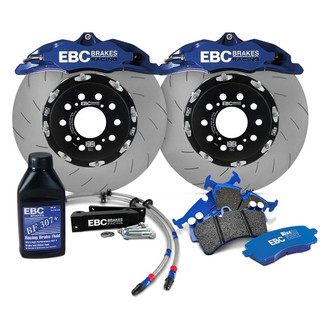 EBC® - Apollo Balanced™ Slotted Front Brake Kit with BlueStaff Brake Pads