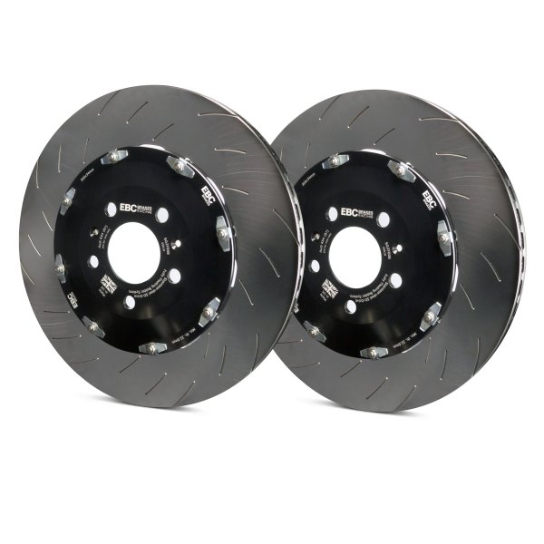  EBC® - Racing Swept Groove Slotted 2-Piece Front Brake Rotors - Before Use
