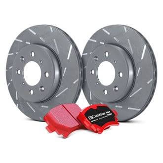 EBC® - Stage 4 Signature Slotted Brake Kit with Redstuff Brake Pads