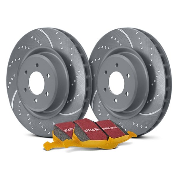  EBC® - Stage 5 Super Street Dimpled and Slotted Rear Brake Kit