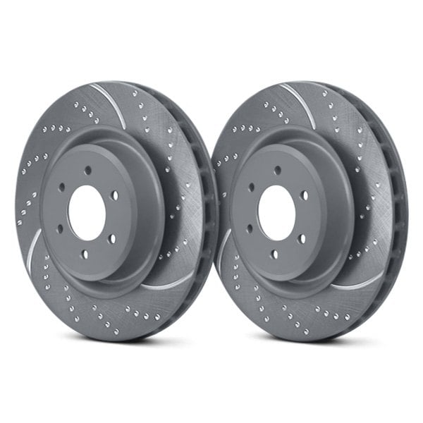 EBC Brakes® GD7179 - 3GD Series Sport Dimpled and Slotted 1-Piece