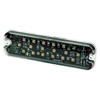 ECCO® - 1.5" X 5" 3931 Series 2-Bolt Mount Red LED Strobe Light