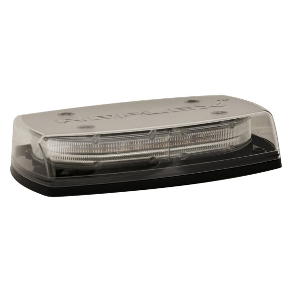 ECCO® - 11" Reflex™ High-Bond Tape Mount Zero Optic Dome Amber Emergency LED Light Bar