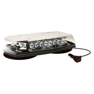 ECCO® - 15" 5597 Series Reflex™ Vacuum/Magnet Mount TIR Zero Optic Amber Mini Emergency LED Light Bar