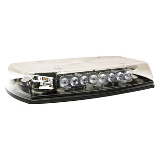 ECCO® - 15" 5597 Series Reflex™ 4-Bolt Mount TIR Zero Optic Amber/White Mini Emergency LED Light Bar