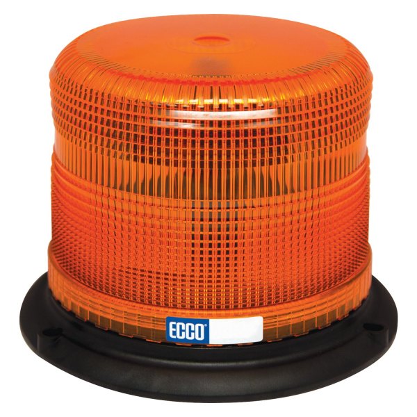 ECCO® - 4.9" 7975 Series Pulse™ II 3-Bolt Mount Low Profile Amber LED Beacon Light