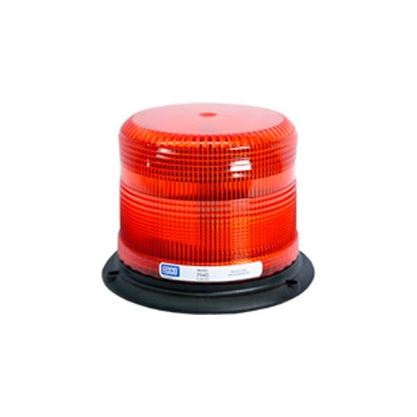 ECCO® - 4.9" 7975 Series Pulse™ II 3-Bolt Mount Low Profile Red LED Beacon Light