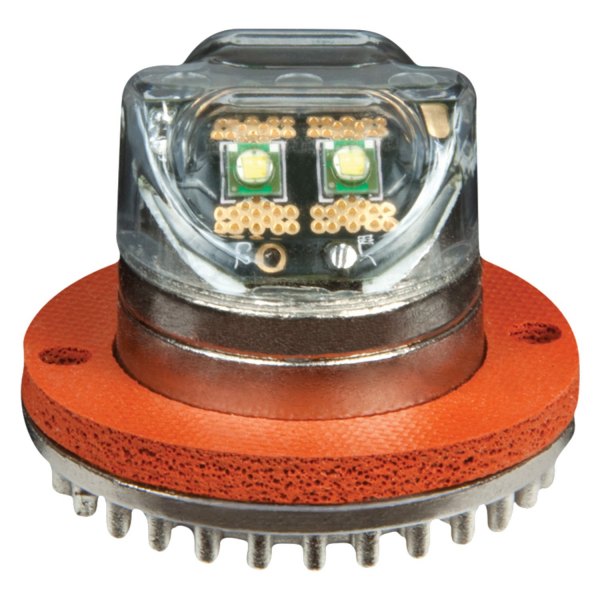ECCO® - 6.5" 9011 Series Hide-A-LED™ Plug-In Mount Amber LED Hideaway Strobe Light