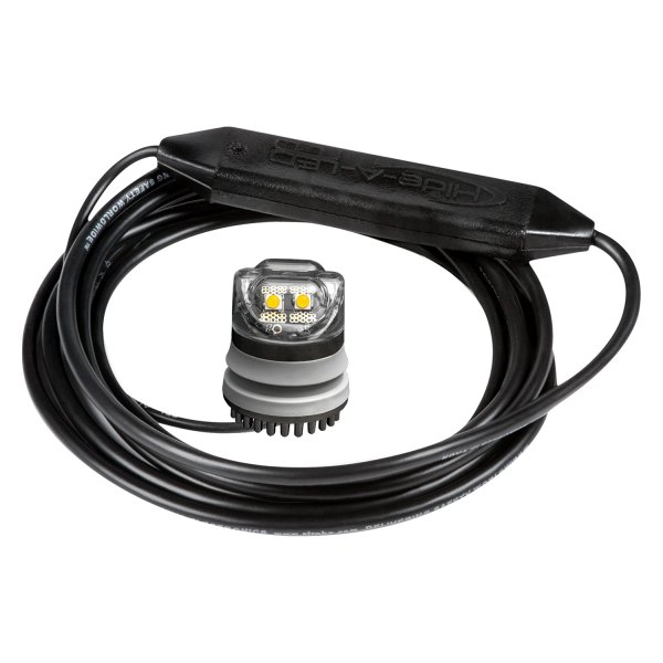 ECCO® - 6.5" 9031 Series Hide-A-LED™ Plug-In Mount White LED Hideaway Strobe Light