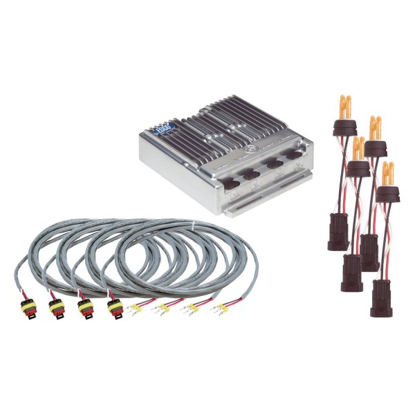ECCO® - 14.5" Hide-Away System™ 9460 Series Bolt-On Mount Remote Amber Hideaway Strobe Light Kit