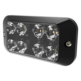 ECCO® - 4.7" ED3700 Series Bolt-On Mount Red LED Strobe Light