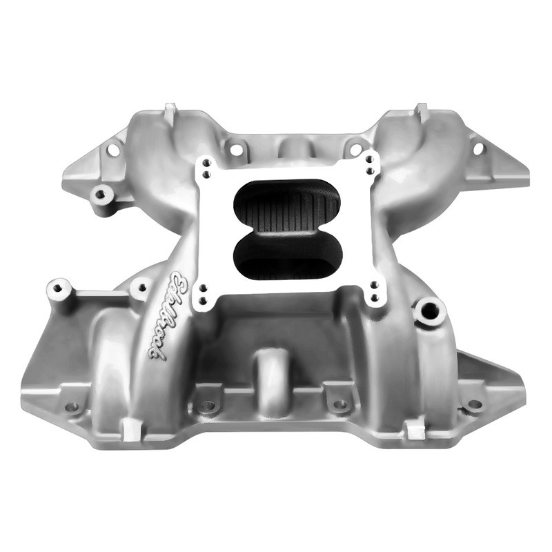 Edelbrock® 71931 - Performer® RPM Polished Dual Plane Intake Manifold